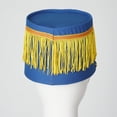 thumbnail image 4 of Doomiva Kids Majorette Hat Toy Soldier Hats Marching Band Hat Drummer Hats for Boy Girl Cosplay ​Halloween Party Hat Type G Blue One Size, 4 of 7