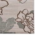 thumbnail image 5 of Linon RUG-MN0558 5 x 7 ft. 7 in. Milan Loomed Synthetic Indoor Area Rug - Ivory & Turquoise, 5 of 5