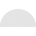 thumbnail image 4 of 34"W  x 17"H Half Round Surface Mount PVC Gable Vent: Non-Functional, w/ 2"W x 2"P Brickmould Sill Frame, 4 of 13
