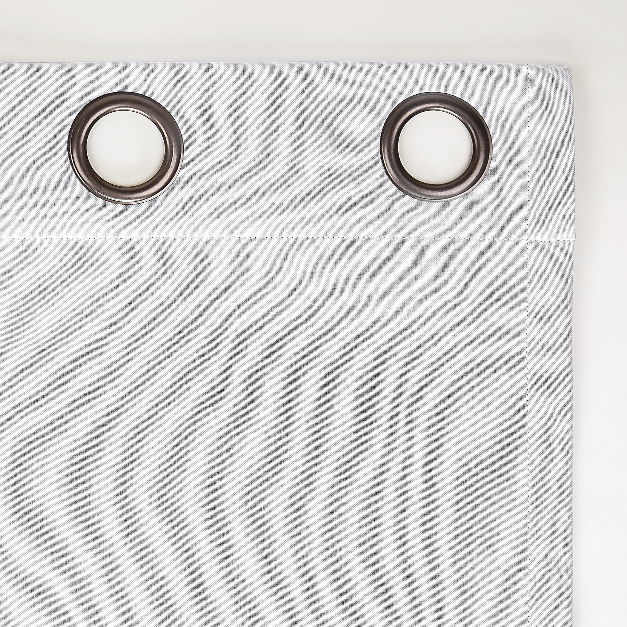 Sun Zero Tyrell Tonal Texture Draft Shield Fleece Insulated 100% Blackout Grommet Curtain Panel In Dove White, 50"X84", Dove White