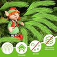 thumbnail image 3 of Topboutique Faux Reed Grass Decor 20 Pcs 17 in Christmas Tree Topper Xmas Tree Artificial Picks Artificial Grass Fluffy Picks Christmas Ornaments for Wedding Party Home Decor,Green, 3 of 7