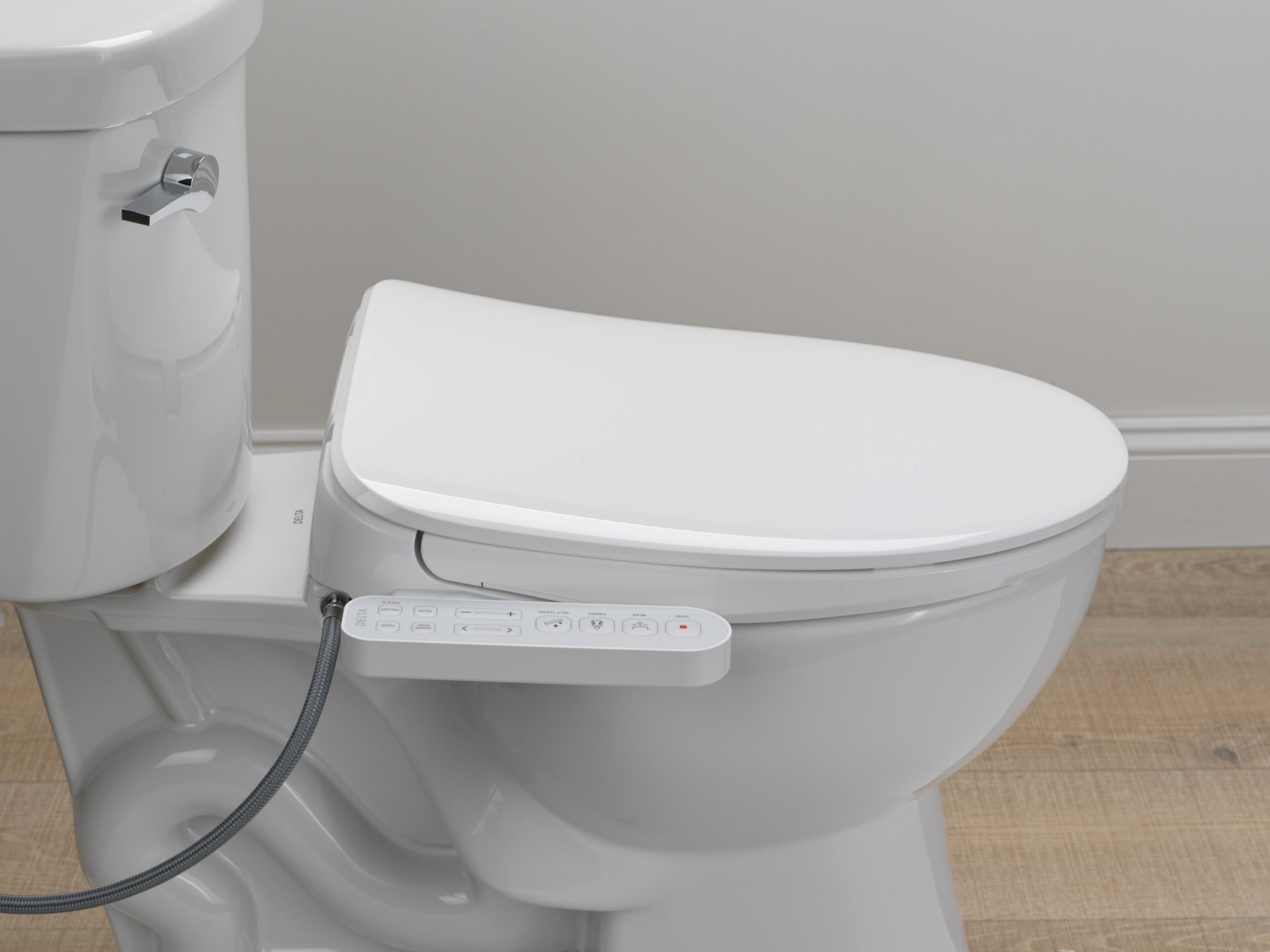 Delta 893005E Refresh Standard Elongated Bidet Seat - White