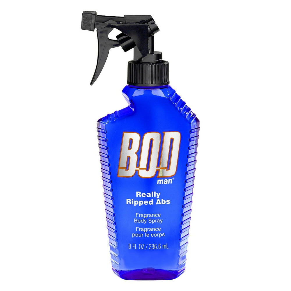 BOD man Fragrance Body Spray, Really Ripped Abs, 8 fl oz