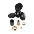 thumbnail image 2 of Aluminum Boat Propeller 13-1/4x17 for Mercury 40-140HP 15 Tooth RH, 2 of 5