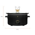 thumbnail image 7 of Beautiful 8 Qt Manual Slow Cooker, Black Sesame by Drew Barrymore, 7 of 7