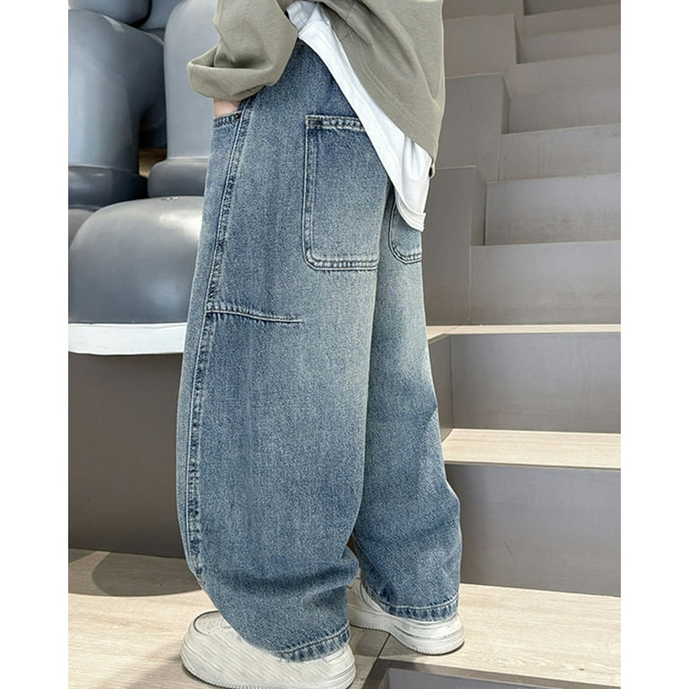 YANUKxanuans BOYS STRAIGHT DENIM