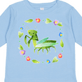 thumbnail image 4 of Inktastic Praying Mantis with Flowers and Leaves Boys or Girls Long Sleeve Toddler T-Shirt, 4 of 5