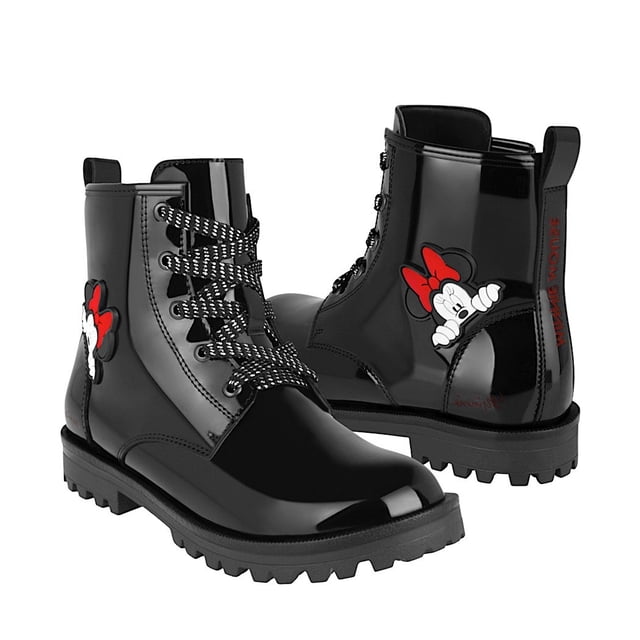 BOTINES CASUALES NIÑA MINNIE MOUSE CHAROL NEGRO MINNIE MOUSE 325001