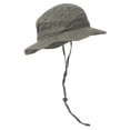 thumbnail image 2 of Twill Washed Hunting Hat w/ Cord- Olive, Large, 2 of 2