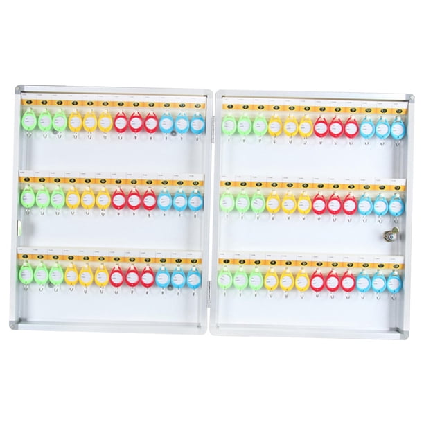 Caja de seguridad para llaves Caja para guardar llaves Caja para guardar llaves de pared Caja para guardar llaves Posición 72