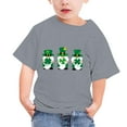 thumbnail image 4 of Edvintorg St. Patrick's Day T-Shirts For Children Clearance Kids Boys Girls Summer Tshirt Fashion Cute Round Neck Printed Short Sleeve Casual Tops For Teeanger 3-14Years, 4 of 4