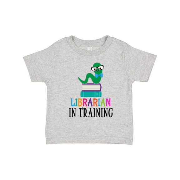 Inktastic Librarian in Training Bookworm Boys or Girls Toddler T-Shirt