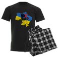 thumbnail image 6 of CafePress - Ukraine No War Pajamas - Men's Dark Loose Fit Cotton Pajama Set, 6 of 7