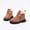 Brown, variant on BRGZLK Toddler Kids Girls Boots Winter Casual Comfy Warm Fleece Lined Snow Boots Trendy Solid Color Waterproof Non Slip Ankle Booties with Buckle Detail Black 5.5-6 Years