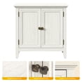 thumbnail image 3 of May in Color 2-Door Wood Buffet Cabinet, Bohemian Farmhouse Sideboard, for Entryway, Bedroom, Dining & Living Room, White, 3 of 9