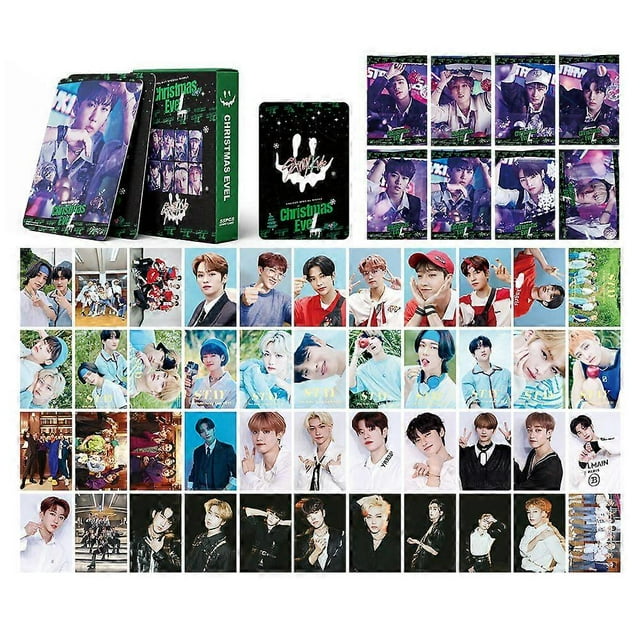 1set Stray Kids Photo Cards 55pcs Stray Kids Oddinary New Album Photo Cards Stray Kids Lomo Cards Stray Kids Maniac Photo Cards Gifts for Fans' Daught