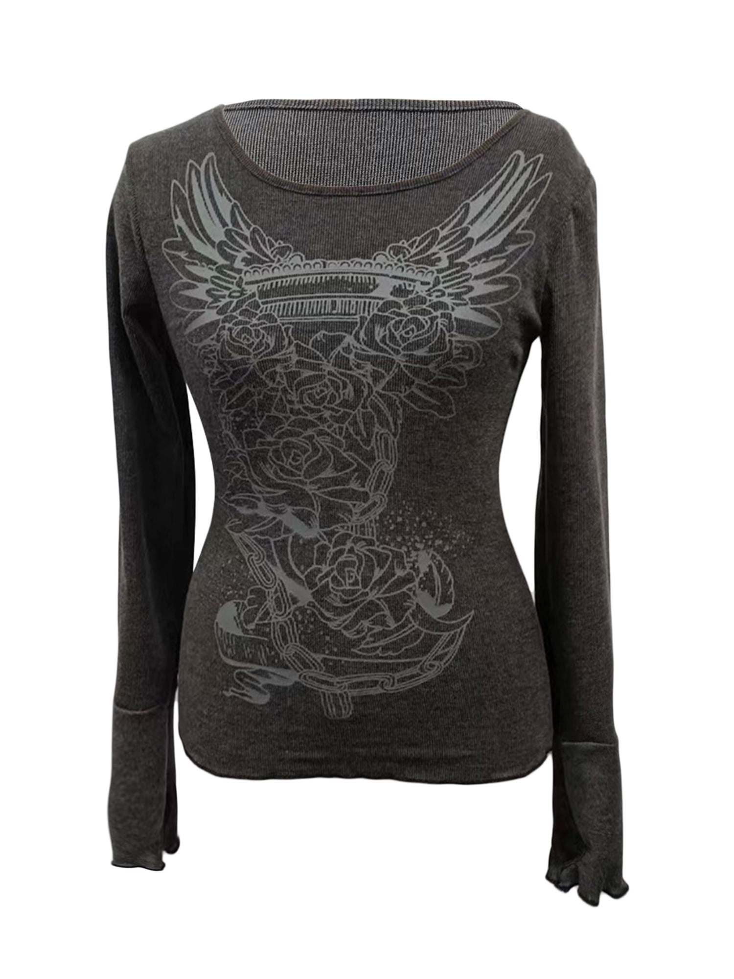 新品　rurumu: fairy printed long sleeve tee 81jsQTwPm2L._AC_SX466_.jpg