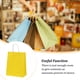 thumbnail image 5 of Ounissouiy Bolsa de papel Kraft de 10 Uds. Con asa giratoria, herramienta de almacenamiento de ropa con soporte de carga, bolsas para hornear a la Almacenamiento y organización del hogar Amarillo, 5 of 6
