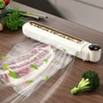 thumbnail image 3 of Vacuum Sealer Bags,Vacuum Storage Bags Vacuum Sealer Machine Vacuum Sealer Machine Automatic System with 10 Heat Bags for Food Storage Fresh-Keeping Vacuum Sealer Machine,Vacuum Storage Bag, 3 of 4