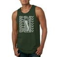 thumbnail image 2 of Wild Bobby Ford Shelby All-Over Cobra Men Tank Top, 2 of 6