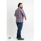 thumbnail image 4 of Camisa Caballero Ele Tallas Extra Xl A 6xl Cuadro Rojo E.251, 4 of 8