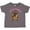 Charcoal Grey, variant on Inktastic Little Monkey Girl Girls Toddler T-Shirt