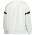 thumbnail image 3 of Women's-Fanatics  White Cleveland Browns Plus Size Fleece Pullover Sweatshirt, 3 of 3