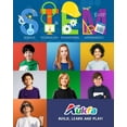 thumbnail image 2 of STEM Robot Toys Building Kits, Aukfa Building Toys for Boys Age 8-12, App & Remote Control Blocks Engineering Science Learning Educational Coding DIY Stem Projects Robot Gifts, 2 of 8