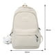 thumbnail image 2 of Mochila Casual Mochilas Gran Capacidad Mujer Sencilla para Deporte Exterior Blanca, 2 of 6