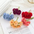 thumbnail image 3 of Small Carnation Artificial Flowers Bulk Fake Flower with Stems Silk Carnation Flowers for Outdoors Wedding Home Hotel Decorations, 3 of 8