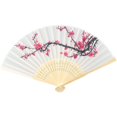 thumbnail image 2 of Cherry Blossom Fans Asian Wedding Favor Gift Party Reception Delicate Folding, 2 of 6