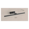 thumbnail image 5 of Matte Black Finish Vanity Light, Modern Black Vanity Light Fixtures with 180° Angle Adjustability, LED Bathroom Vanity Light for Bedroom, Durable Metal, IP44 Waterproof, 5 of 5