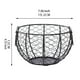 thumbnail image 3 of Cesta de huevos,Cesta multiusos para huevos,cesta tejida de alambre de hierro,Cesta de almacenamiento de alambre para huevos Cesta de almacenamiento portátil,Escultura para colgar en la, 3 of 8
