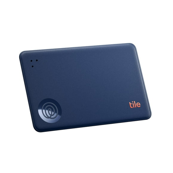 Buscador de carteras Tile Slim Tracker Navy Blaze con Bluetooth, paquete de 1 unidad