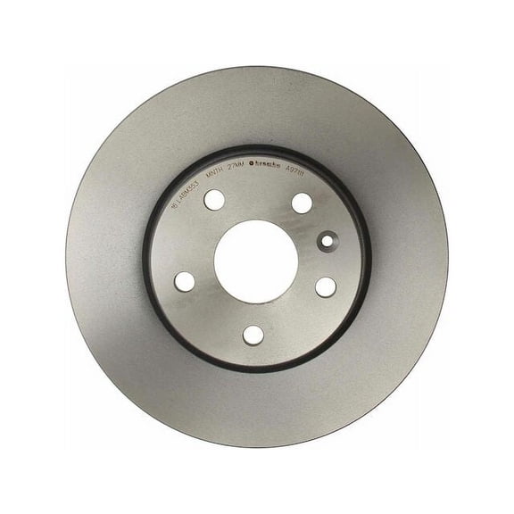 Front Brake Rotor - Compatible with 2010 - 2017 Chevy Equinox 2011 2012 2013 2014 2015 2016