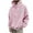 Pink, variant on ZCFZJW Lightweight Hoodie Tops for Men Big and Tall Regular Fit Casual Workout Pullover Sweatshirts Trendy Long Sleeve Drawstring Hooded Outwear Coat with Pockets Beige L