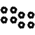 thumbnail image 4 of Miangastore Elastic Hair Band Rope Black 8Pcs 4.72X1.57X0.79 Inch, 4 of 9
