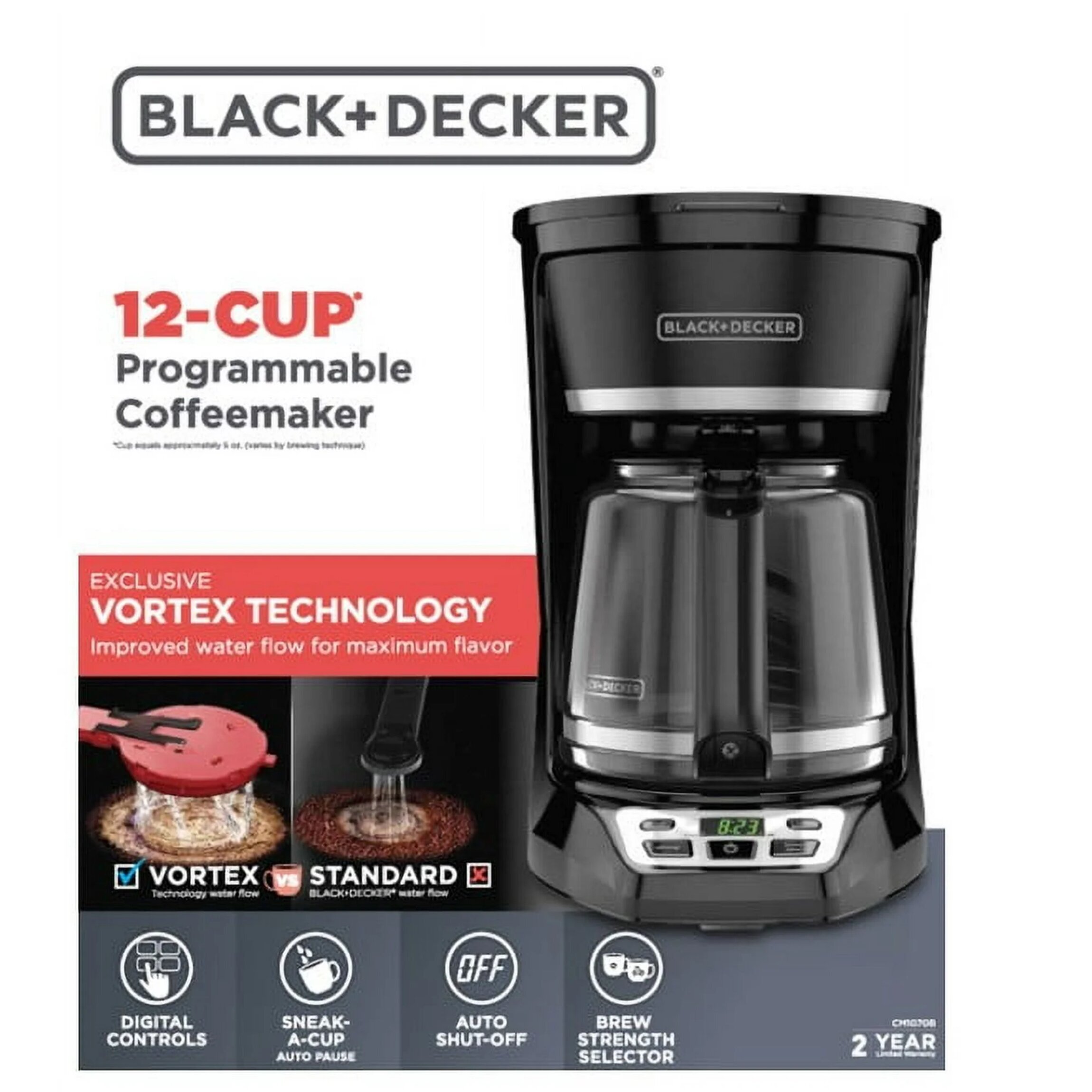 BLACK+DECKER 12-Cup Programmable Drip Coffee Maker photo 4
