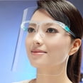 thumbnail image 1 of Visera protectora, con 1 máscara antivaho reemplazable y 1 gafas reutilizables, hombres y mujeres pueden proteger los ojos y la cara, 1 of 4