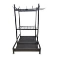 thumbnail image 1 of Soporte de almacenamiento del organizador de herramientas de jardín Hool Hool Hool Tool Tool Rack de acero Sin ruedas, 1 of 8