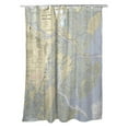 thumbnail image 1 of Betsy Drake SH214 Savane Rivière & Wassaw Sound&44; GA Carte Nautique Rideau de Douche - 70 x 72 Po., 1 of 1