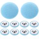 thumbnail image 4 of 10 unids DIY botones redondos botones de costura Decoración de ropa DIY Craft Botones, 4 of 6