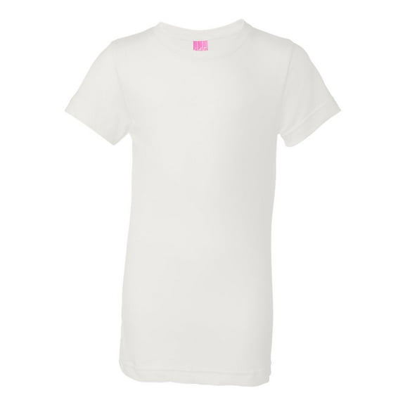 Lat Girls' Fine Jersey Tee