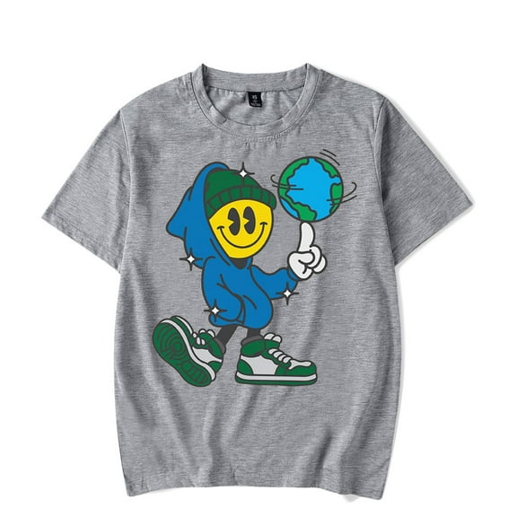 Connor Price Merch Globe Guy T-Shirt Men/Women Streetwear T-Shirt Shirt Short Sleeve