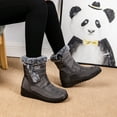 thumbnail image 5 of Ablanczoom Women Snow Boots Winter Shoes Outdoor Boots for Women Booties with Warm Faux Fur, 5 of 6