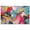Gallery Wrapped, variant on Sublime Fusion Layers II Canvas Maximalist Abstract by Art Remedy, White Frame, 30" x 20"