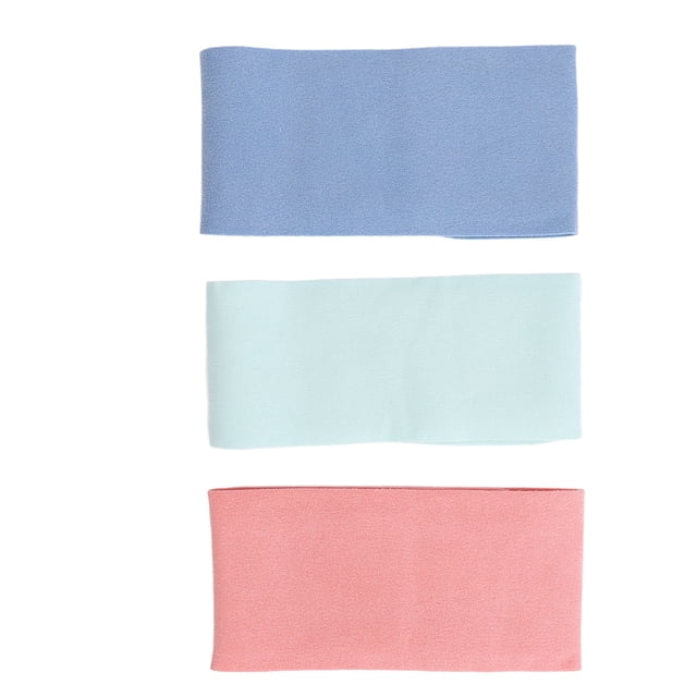 Parche Para Arrugas En El Cuello, Parche Para El Cuello Azul, Rosa Y Cian, Lavable, Cómodo, 3 Piezas, A Prueba De Fugas, Suave Para Aprender