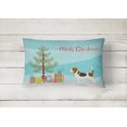 thumbnail image 2 of Carolines Treasures CK3519PW1216 Beagle Christmas Tree Canvas Fabric Decorative Pillow, 2 of 4