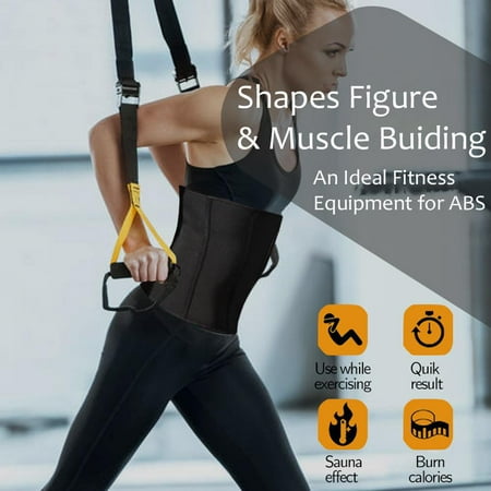 Waist Trainer Trimmer Corset Women Workout Trimmer Women Workout Sweat Sports Girdle Belt Body