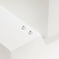 thumbnail image 3 of Replacement Pair (2) 14k White Gold Earring Screw Backs Fits In Season Jewelry, 3 of 4